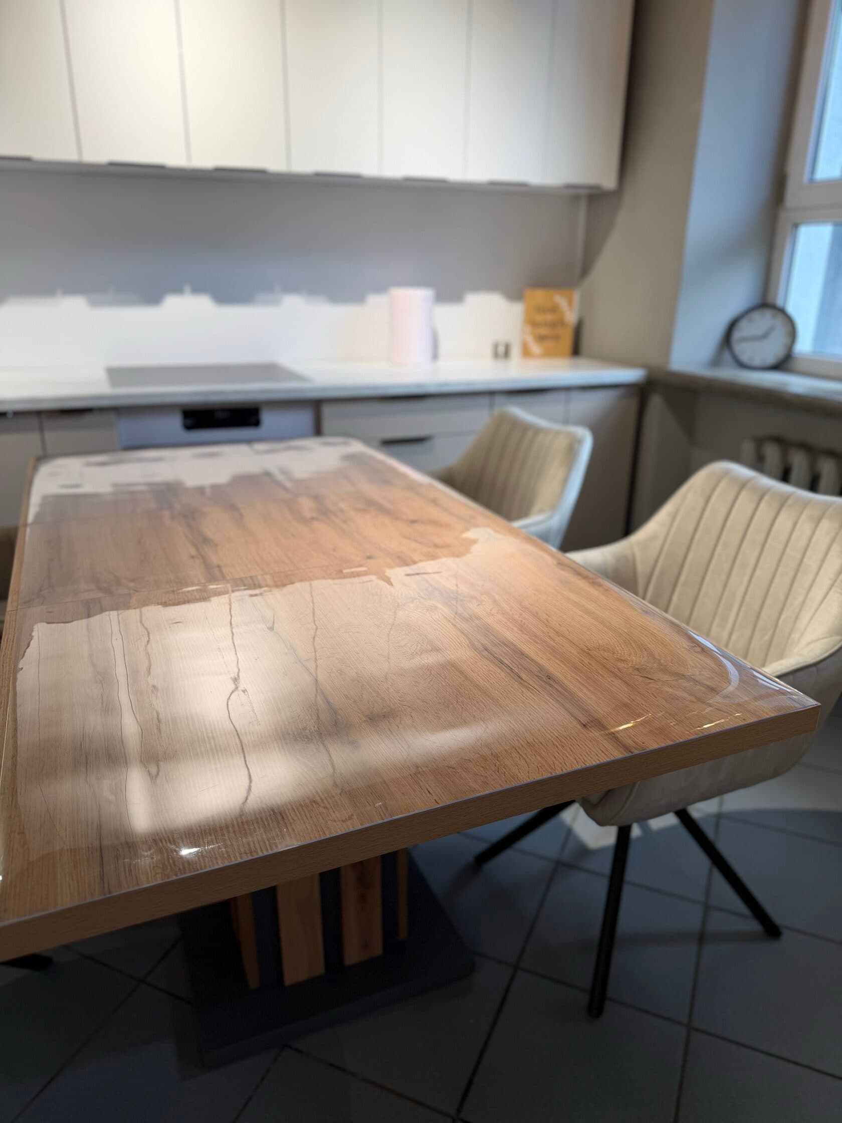 Transparant tafelzeil 40×40 cm glans