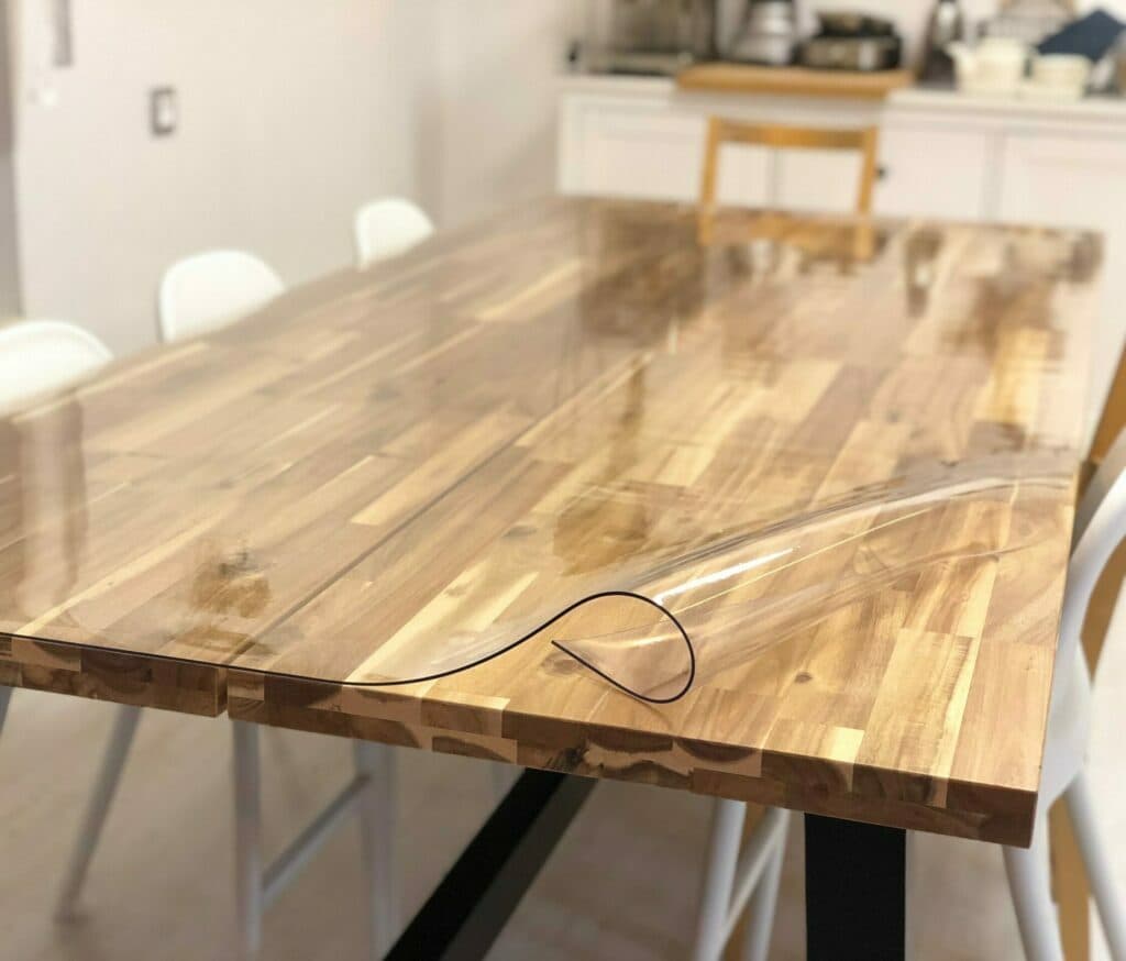 Transparant tafelzeil 50×80 cm glans